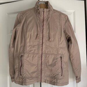 Maurices Tan Utility Jacket with Zip Front